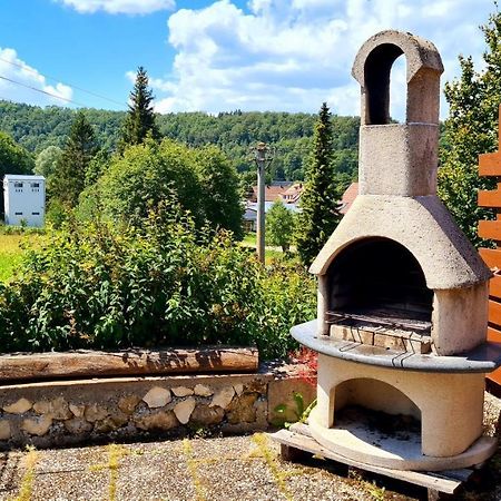 Ferienhaus Waldblick Sonnenbühl Exterior foto